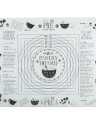 Kitchen Craft Дъска за сладкиши 48 х 38 см изработена от стъкло -