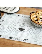 Kitchen Craft Дъска за сладкиши 48 х 38 см изработена от стъкло -