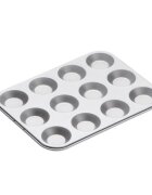 Kitchen Craft Форма за мъфини 12 вдлъбнатини стомана 315 x 24 см -