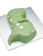 Kitchen Craft Форма за сладкиши във формата на динозавър 22 x 32 x 5 см анодизиран