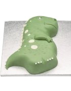 Kitchen Craft Форма за сладкиши във формата на динозавър 22 x 32 x 5 см анодизиран