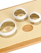 Kitchen Craft Комплект формички за бисквитки 3 части във формата на кръг - произве