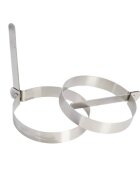 Kitchen Craft Комплект халки за яйца от 2 части неръждаема стомана 85 см - Kitche