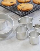 Kitchen Craft Комплект от 11 кръгли ножчета прав ръб метални -