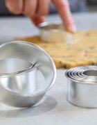 Kitchen Craft Комплект от 11 кръгли ножчета прав ръб метални -