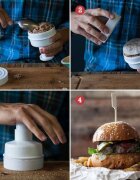 Kitchen Craft Комплект с преса за бургери и 100 восъчна диска 9 см - от Kitchen Cra