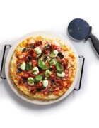 Kitchen Craft Комплект за приготвяне и сервиране на пица 32 см керамика - Kitchen