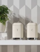 Kitchen Craft Контейнер за захар 11 х 11 х 19 см "Ловело" кремав цвят - Kitchen C