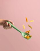 Kitchen Craft Лъжица с прорези силикон 27 см зелен -