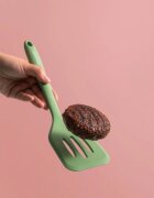 Kitchen Craft Лопатка за готвене силиконова 30 см зелена -