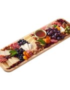 Kitchen Craft Плато за сервиране с капак бамбук 17x56 см - Farberware