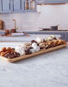 Kitchen Craft Плато за сервиране с капак бамбук 17x56 см - Farberware