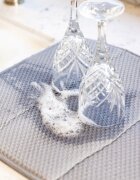 Kitchen Craft Подставка за сушене на съдове 40 х 45 см изработена от микрофибър - о