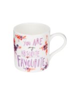 Kitchen Craft Порцеланова чаша 330 мл "Absolute Favorite" - от