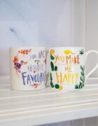 Kitchen Craft Порцеланова чаша 330 мл "Absolute Favorite" - от