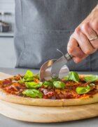 Kitchen Craft Прибор за нарязване на пица 95 см неръждаема стомана - от Kitchen C