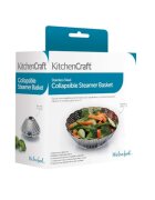 Kitchen Craft Регулируема кошница за готвене на пара 23 см неръждаема стомана - Ki
