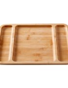 Kitchen Craft Сервираща чиния с капак бамбук 30.5 x 40.5 см - Farberware