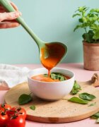 Kitchen Craft Силиконов черпак 29 см зелен -