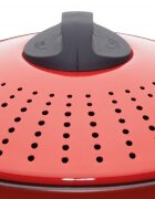 Kitchen Craft Тенджера от въглеродна стомана за варене на паста 4л червена - от Kit