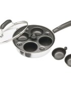 Kitchen Craft Тиган за яйца Бенедикт с капак 21 см -