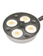 Kitchen Craft Тиган за яйца Бенедикт с капак 21 см -