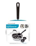 Kitchen Craft Тиган за яйца Бенедикт с капак 21 см -