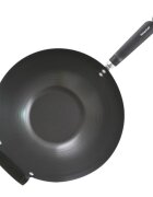 Kitchen Craft Уок тиган 355 см въглеродна стомана -