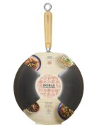Kitchen Craft Уок тиган с дървена дръжка 30 см въглеродна стомана - от марката Kit