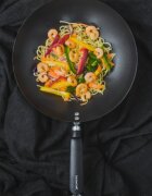 Kitchen Craft Уок тиган въглеродна стомана 30 см -