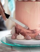Kitchen Craft Въртящ се поднос 30 см изработен от стъкло -