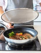 Kitchen Craft Защита против пръски 33 см неръждаема стомана - произведена от Kitch