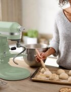 KitchenAid Artisan миксер с купа 56 л модел 60 Pistachio -