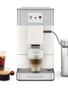 KitchenAid Автоматична електрическа еспресо машина KF4 1450 W цвят "Porcelain W