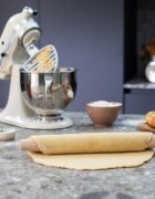 KitchenAid Бъркалка за сладкиши подходяща за купи от 43 л и 48 л алуминий - K
