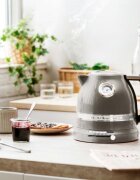 KitchenAid Електрическа кана Artisan 1.5L цвят "Medallion Silver" - марка Kitchen