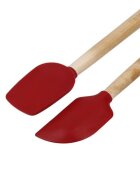 KitchenAid Комплект от 2 мини шпатули силиконова Empire Red -