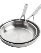 KitchenAid Комплект от 2 тигана неръждаема стомана 3-слойни 24 см / 28 см "TR