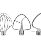 KitchenAid Комплект от 3 аксесоара за стоящ миксер 43 л и 48 л неръждаема стом