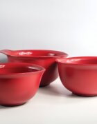 KitchenAid Комплект от 3 купи за смесване пластмасови Empire Red - марка Kitche