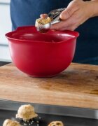 KitchenAid Комплект от 3 купи за смесване пластмасови Empire Red - марка Kitche