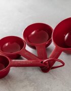 KitchenAid Комплект от 4 броя мерителни чаши цвят "Empire Red" - марка KitchenAi