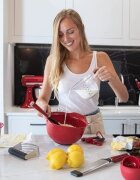 KitchenAid Комплект от 4 броя мерителни чаши цвят "Empire Red" - марка KitchenAi