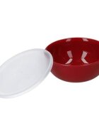 KitchenAid Комплект от 4 купи с капак пластмасови "Empire Red" - марка Kitchen