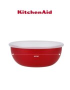 KitchenAid Комплект от 4 купи с капак пластмасови "Empire Red" - марка Kitchen