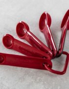 KitchenAid Комплект от 5 броя мерителни лъжички цвят "Empire Red" - марка Kitche