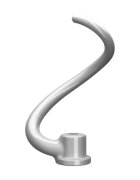 KitchenAid Кука за тесто за миксери алуминиева бяла -