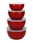 KitchenAid Купи за приготвяне 4 части пластмасови с капак Empire Red - Kitchen