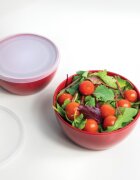 KitchenAid Купи за приготвяне 4 части пластмасови с капак Empire Red - Kitchen