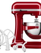 KitchenAid Миксер с купа 5.2L модел HEAVY DUTY Empire Red -